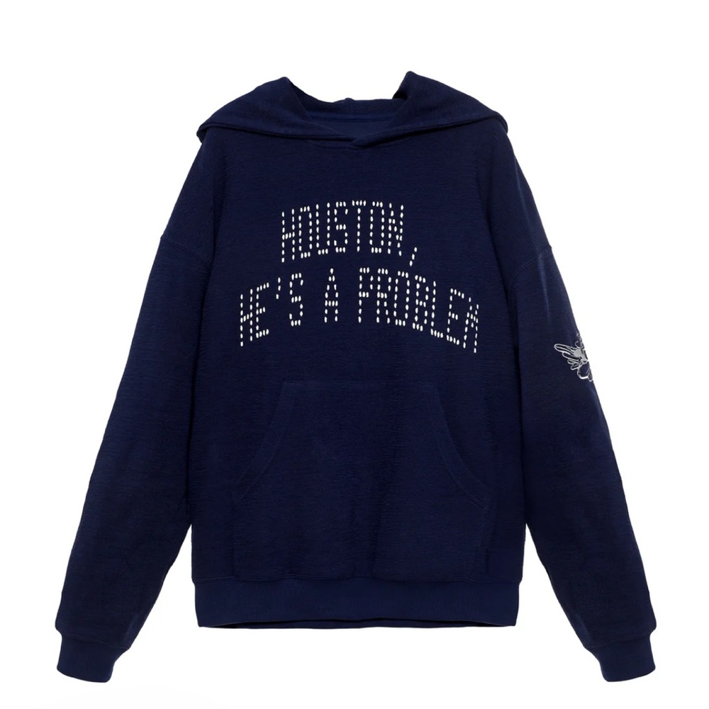 ISO- Houston He’s a problem hoodie